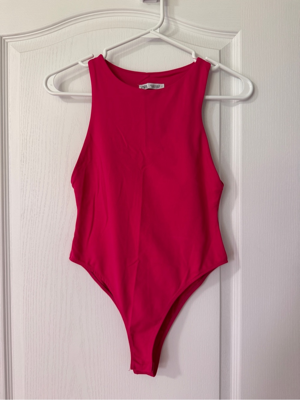 Zara Hot Pink Bodysuit